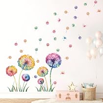 Wandtattoo Bienen & Blumen – 2 Stück, Je 84 X 30 Cm, Selbstklebend, Mattes PVC, Für Kinderzimmer & Wohnzimmer