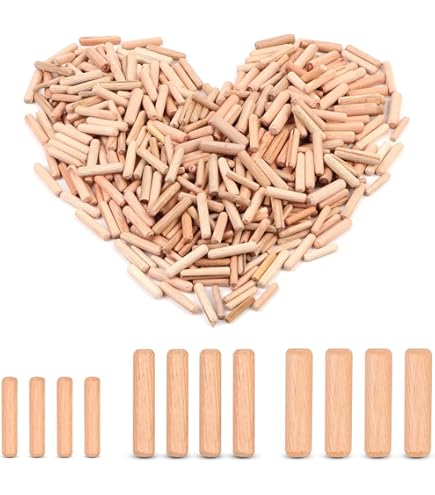 Set Tasselli Per Legno 30 Pezzi - Punte Di Centraggio 6/8/10/12mm Per Falegnameria