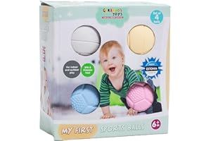 GERARDO'S Colorful Rubber Balls for Kids - Bouncy and Safe Playtime Fun - Indoor/Outdoor Toy Set for Kids - Durable and Non-Toxic - Pack of 4