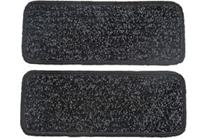 ALPHA-TEX PRODUKTIONS- UND HANDELS GMBH Alpha-Tex Tapis de Sol pour Voiture | Kit de Tapis de Voiture pour Fiat Ducato Type 250, 2 ou 3 Places (Construit de 2006), Robust Anthracite | 2 Tapis de Marche | Bordure Noir