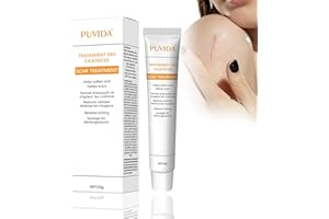HBESTY Silicone Scar Gel 20g, Scar Cream, Advanced Scar Ointment for Surgical Scars, Stretch Marks, Keloid Scars, Cesarean Section, Burns, Acne, Treats Old and New Scars