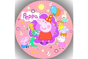 T-S-24 Premium Esspapier Tortenaufleger Tortenbild Geburtstag Peppa Pig T37