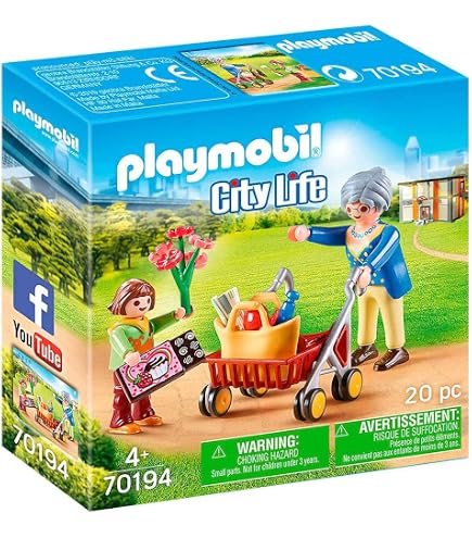 Playmobil 71172 Oma Mit Katzen – Süße Spielfigur Für Kinder Ab 3 Jahren