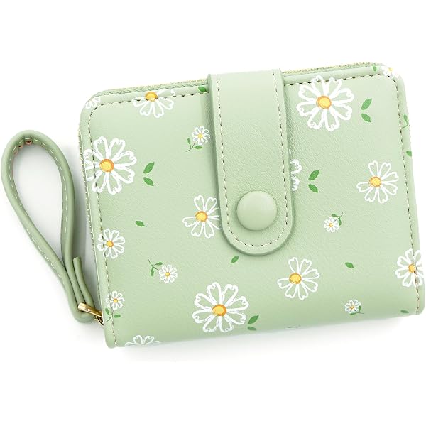Shagwear Portemonnaie Damen – Bunt Bedrucktes Kunstleder-Bifold Mit Vielen Fächern, Cooles Accessoire