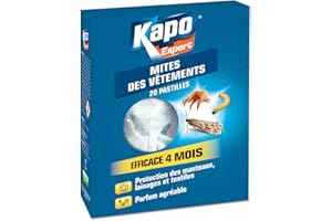Pastilles anti-mites et acariens KAPO Expert (20 pastilles)