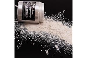 KandyDip Effect Pigment Balloon White Pearl Pearlescent Metallic Colour Powder Pigment for Epoxy Resin Car Paint Spray Film Pigments Watercolour Soap Powder (25 g)