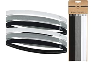 Tough Headwear Serre Tete Homme Femme Enfant Garcon - Bandeau Sport Elastique Cheveux pour Entraînement - Serre Tête Headband Attache Cheveux pour Football Basket Jogging Running