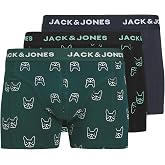 JACK &amp; JONES Jacdenim Dog Trunks 3 Pack Jacdenim Dog Trunks 3'l&uuml; paket Erkekler