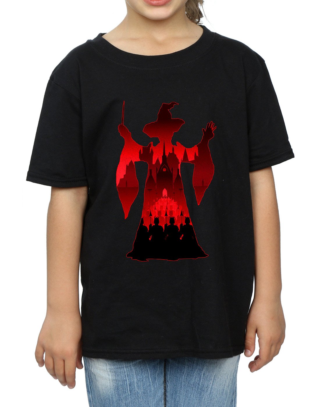 Harry-Potter-Mdchen-Minerva-McGonagall-Silhouette-T-Shirt