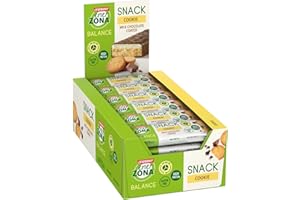ENERVIT Enerzona Snack 40-30-30 Cookie Ricoperta Di Cioccolato Bianco Box Da 30 Barrette