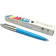 Parker Jotter Originals Ballpoint Pen - Sky Blue Finish - 60s Pop Art Collection - Blue Ink - Gift Boxed