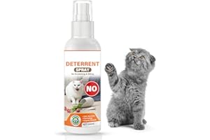 NNPCBT Repellente per Gatti, Efficace Dissuasore per Gatti del Cane e del Gatto per la Protezione del Divano del Pavimento della Mobilia, Spray AntiGraffio per Uso Interno o Esterno