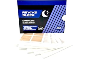 HL HEALTHY LIVING SERENITY Revive Sleep Patches (30 Pack) - Enjoy a Relaxing Night Sleep Every Night