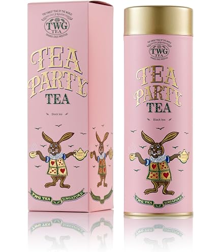 TWG Tea | Silver Moon Tea | Té Verde | Fresa | Lata Alta Costura