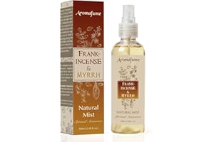 Aromafume Frankincense & Myrrh Mist Spray | 100 ml / 3.3oz | Ideal for deep relaxation, spirituality & rituals | Made with Pure Resin from Somalia