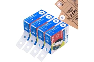 HSLPSM Lochverstärker, 1000 Stück Lochverstärker Selbstklebend, Lochverstärker Selbstklebend Transparent, Locherschutz aus Loseblattpapier, Seitenverstärkungsaufkleber für Büro, Schule, Heimbedarf