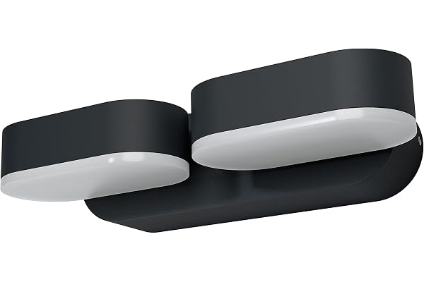 mur and plafond luminaire LED: adapté au mur, ENDURA© STYLE MINI SPOT / 13 W, 220…240 V, Blanc chaud, 3000 K, matériau de corps: aluminum, IP44, 6-pack