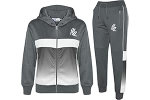 A2Z 4 Kids Boys Girls Tracksuit 3D Digital Two Tone Gradient A2Z Logo Embroidered Top Bottom Jogging Suit Sports Joggers Age 5-13 Years