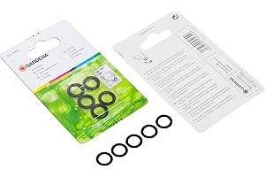 Gardena O-Ring: Anello di guarnizione per punti di raccordo come ad es. docce o irrigatori (5303-20)