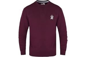 JRC JUST ROYAL CLOTHING JRC Mens Fleece Crewneck Sweatshirts & Pullovers, Round Neck Long Sleeve Jumper, Sweater for Sports & Workwear