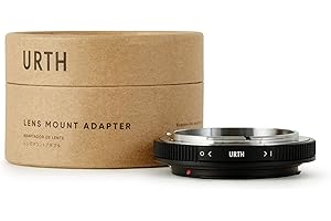 Urth - Adattatore di montaggio lente: compatibile con lente Canon FD e corpo fotocamera Canon EF & EF-S (con vetro ottico)