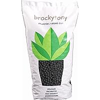brockytony 4-8 mm. (Pflanzton, Pflanzgranulat, Blähton) 10 Liter. ANTHRAZIT SCHWARZ. BT484Y0
