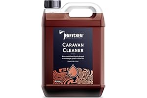 JENNYCHEM INDUSTRIAL CHEMICALS Concentrated Motorhome & Caravan Cleaner (5L) - Campervan Cleaner - Algae and Caravan Black Streak Remover on All Caravan Surfaces