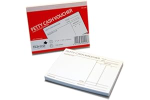 Silvine Petty Cash Boucher 100 arkuszy