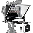 NEEWER Teleprompter X17 with RT-110 Remote & APP Control (Bluetooth Connection via NEEWER Teleprompter App), 17" No Assembly Compatible with iPad Android Tablet/Camera/Camcorder, Max Load 44.1Ib/20kg