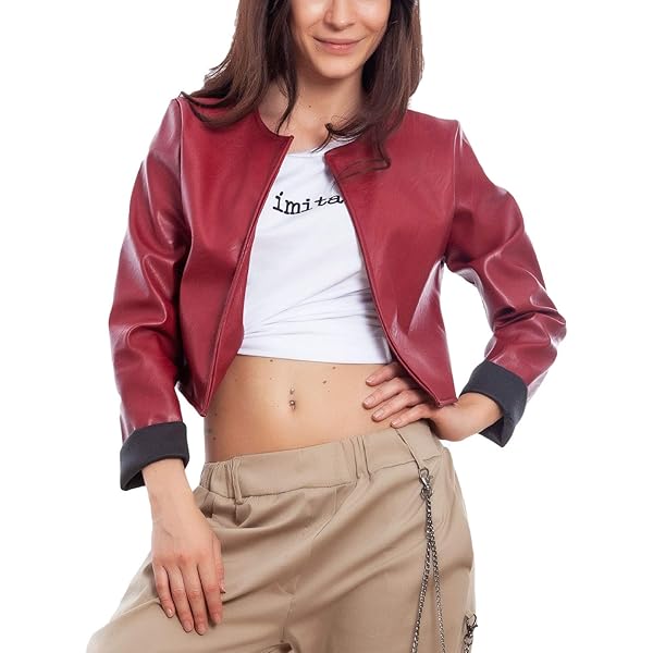 Veste Bomber Amazon Veste En Cuir Femme Blouson Cuir Femme Veste