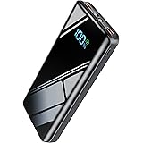 Power Bank 20.000mAh, Debopo SCP22,5W PD20W 4,5A Powerbank USB C(Ingressi&Uscite), Esterno Caricatore Portatile con Display L