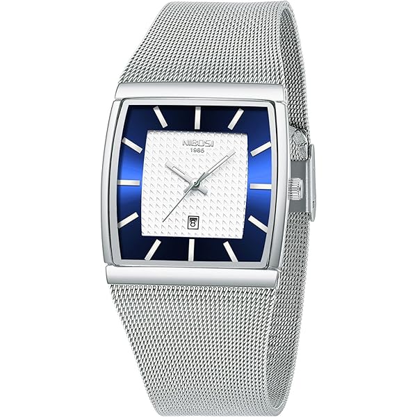 RORIOS Orologio da uomo d'affari Orologio da polso con cinturino in maglia analogico alla moda analogico al quarzo orologio minimalista ultra sottile orologio da uomo, oro, Bracciale