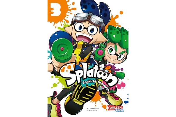 Splatoon 3: Das Nintendo-Game als Manga! Ideal für Kinder und Gamer!