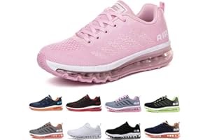 huysfika Womens Mens Trainers Gym Running Shoes Fashion Fitness Mesh Sneakers Casual Outdoor Walking Shoes, Size 3.5-10 UK