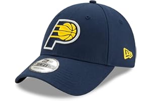 New Era 9Forty Cap - NBA League Indiana Pacers, Homme, Bleu Marine, Taille unique