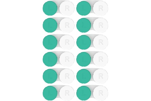 Etui Lentilles de Contact/Étuis à lentilles. 12 pack