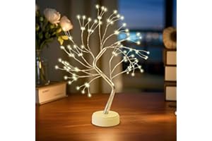 vsshe LED Light Tree, choinka ze złotymi gałęziami i 180 ciepłymi żarówkami na domowe przyjęcie, wesele, Wielkanoc, dekoracja świąteczna