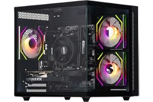 Veno Scorp Gaming PC - Intel Core i5 2nd Gen Nvidia Geforce GTX 750 4GB Graphics Card - 16GB DDR3 Ram - 120GB SSD - 500GB HDD - Wi - Fi - Mini Nemesis ARGB Black