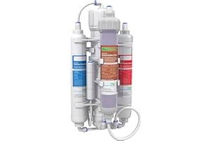 Aquatic Life Buddie Four Stage Reverse Osmosis System with Colour Changing Mixed Bed Deionization Cartridge