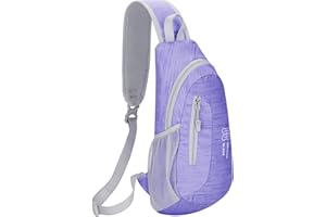 Xoolkly Brusttasche Sling Bag Schulterrucksack Wasserdicht Umhängetasche Herren und Damen Sling Rucksack Leichte Multipurpose Schultertasche für Outdoor Wandern Reisen Radfahren