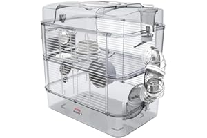 ALL FOR WAN'S LIFE Zolux - Jaula para hámster, Ratones y gerbola RODY 3" Duo