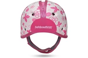 SafeheadBABY Award-Winning Soft Infant Head Protector for Crawling and Walking Expandable Lightweight Baby Safety Helmet 7–24 Months (Head Circ. 40–52 cm)