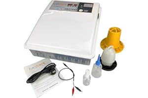 MGidea incubatrice incubatore digitale girauova rotazione automatica tester sperauova luce led pollame uova 64 posti controllo temperatura umidità tutte specie gallina quaglia pernice fagiana tacchina