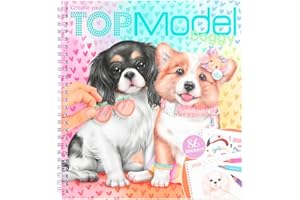 DEPESCHE TOPModel - Doggy Colouring Book (412164)