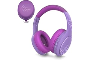 PowerLocus Auriculares Inalámbricos Bluetooth, Cascos Inalambricos con 60 Horas de Reproducción, 3-EQ Modos, Hi-Fi Sonido, Cascos Plegables con Micrófono, Auriculares Inalambricos Diadema de Tela