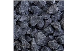 zierkiesundsplitt Basalt Ziersplitt 500kg Big Bag 2-5mm, 5-8mm, 8-11mm, 8-16mm, 16-32mm (16-32mm)