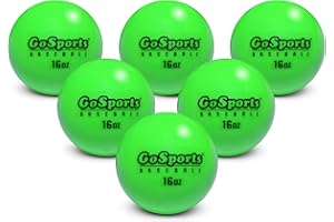 GoSports Weighted Training Balls - Hitting & Pitching Training for All Skill Levels - Improve Power and Mechanics, Choose Baseball or Softball