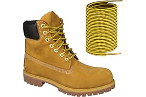 Endoto Lacci per Timberland Stivali da Lavoro Escursionismo e Caccia, Rotondi Stringhe Laces di Ricambio per Scarpe