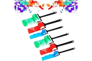 Vulevirtue 3pcs/2set Rulli Piccoli per Pittura Bambini,Pennelli in Schiuma per Pittura,per Children's Early Drawing Learning, Children's Graffiti, Drawing Enlightenment (Small+Medium+Large)