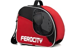 Ferocity Borsa per scarponi da sci Premium con coulisse e tasca laterale [054]